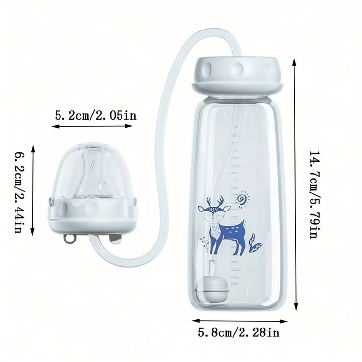 Hand free baby bottle - 240ml