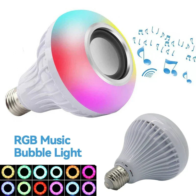 RGB Bluetooth Speaker Bulb 🎶💡- 💥Clearance Sale 40% Off 🔥