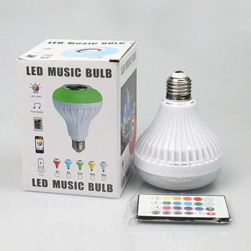RGB Bluetooth Speaker Bulb 🎶💡- 💥Clearance Sale 40% Off 🔥