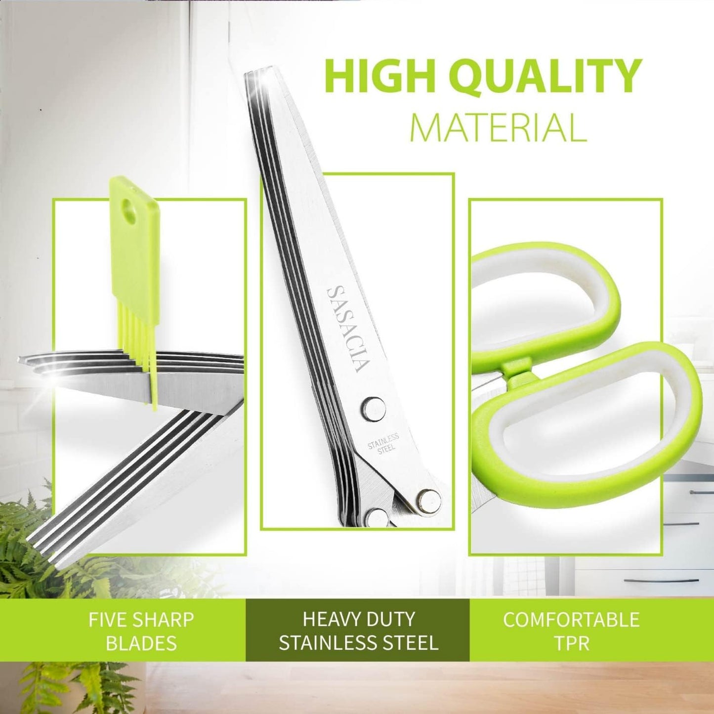 5-Layer Vegetable Scissors