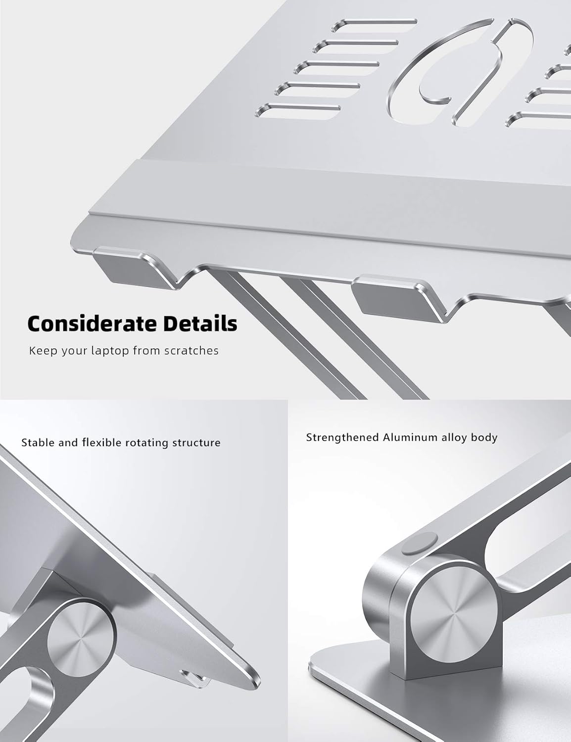 Adjustable Aluminum Laptop Stand