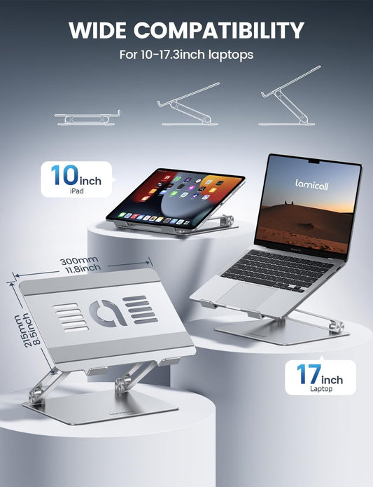 Adjustable Aluminum Laptop Stand