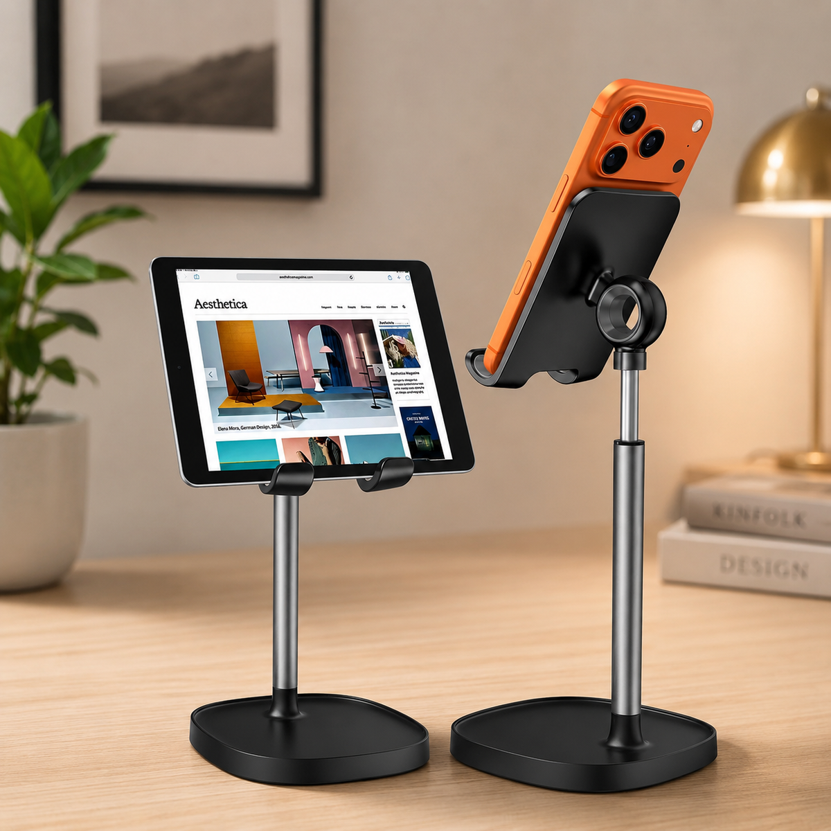 LISEN Adjustable Phone & Tablet Stand