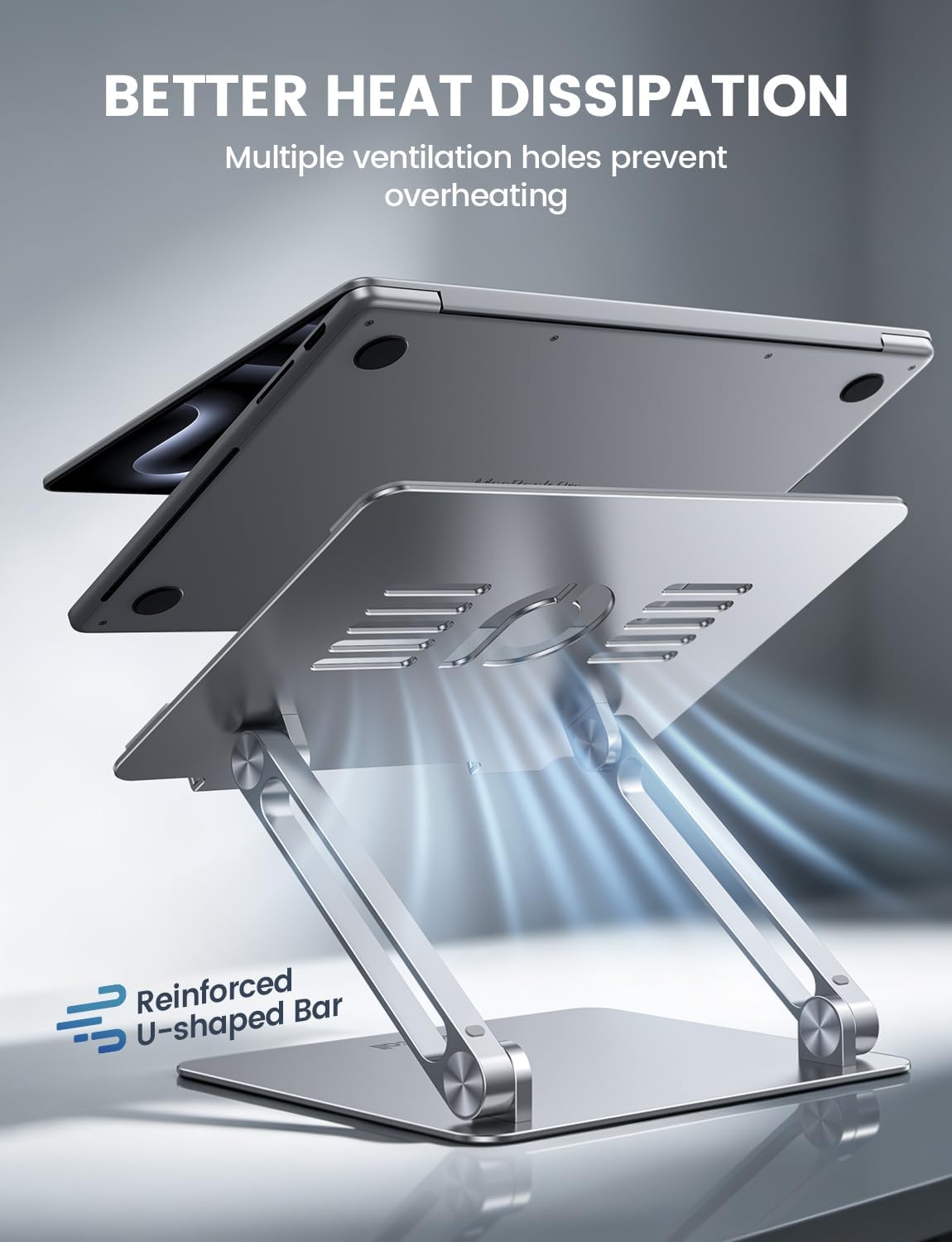 Adjustable Aluminum Laptop Stand