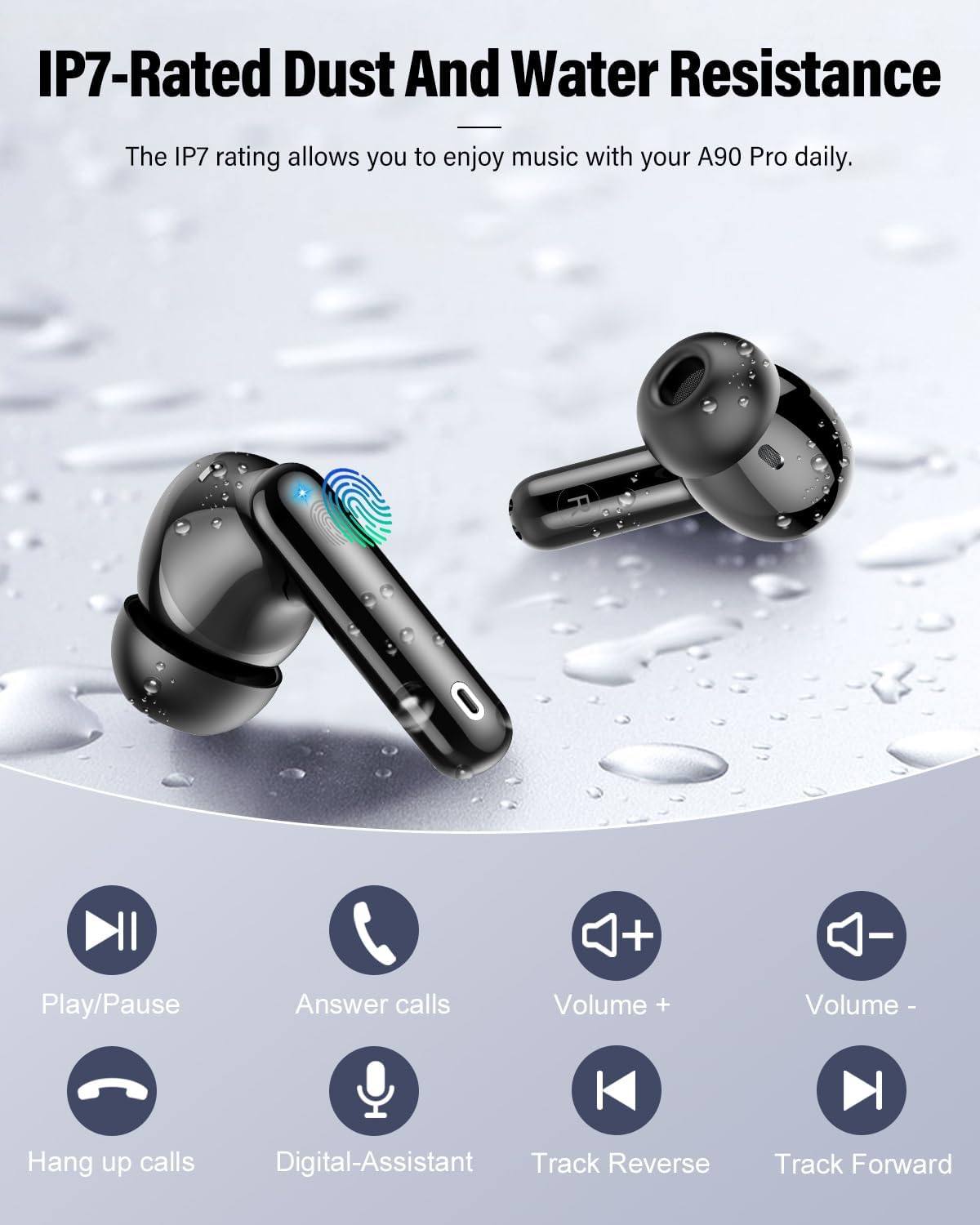 Bluetooth 5.4 Wireless Earbuds