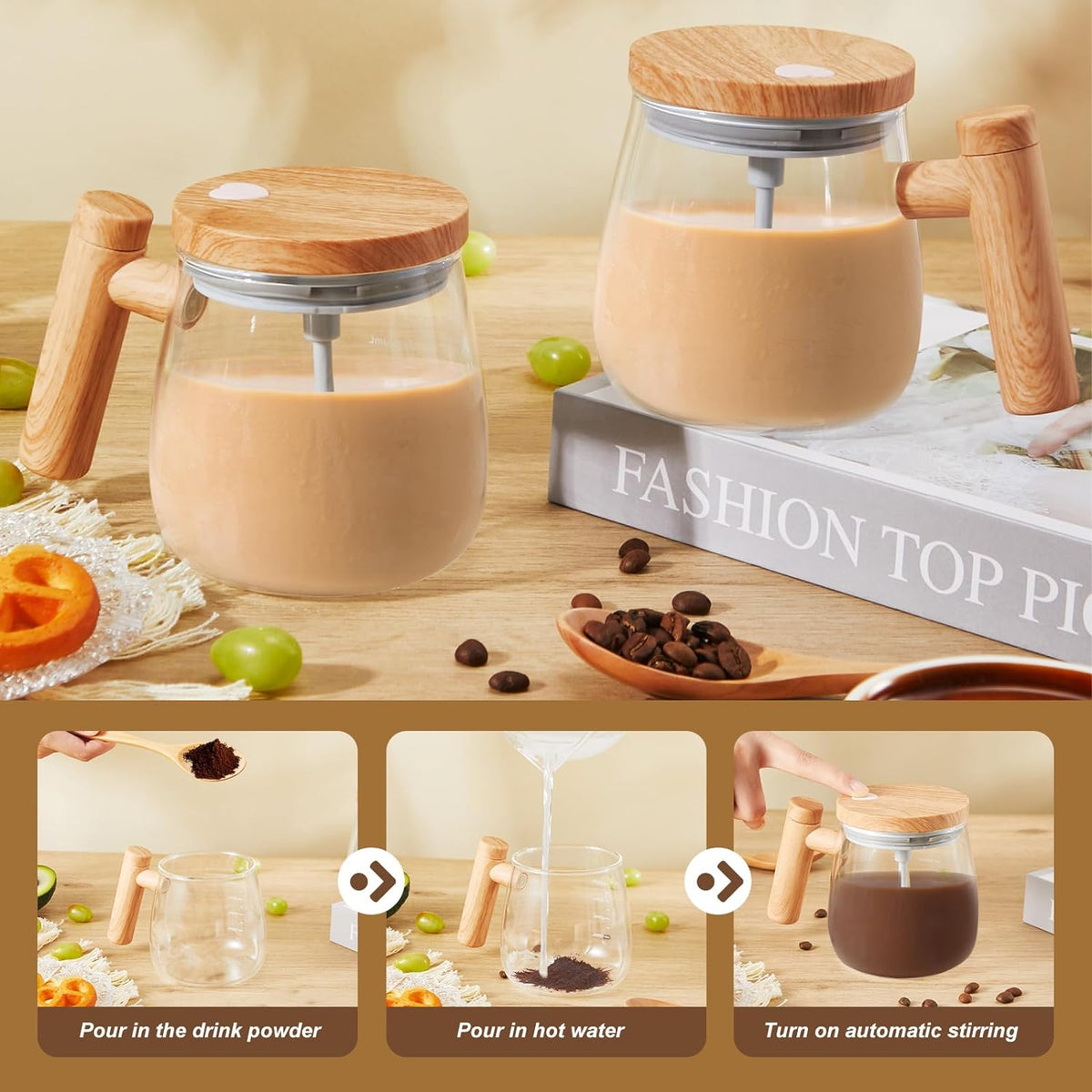 Rechargeable Coffee Maker Cup - Imported Quality