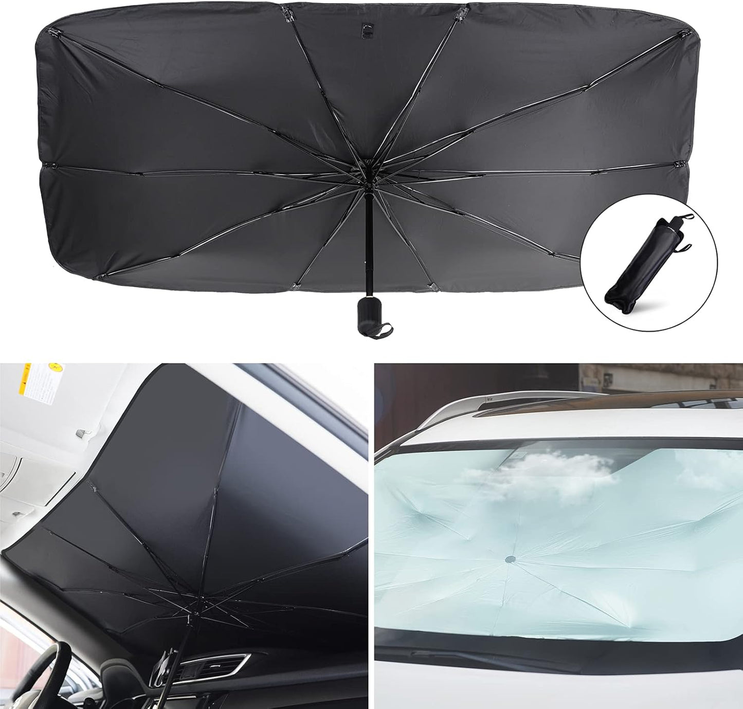 Car Windshield Sun Shade Umbrella