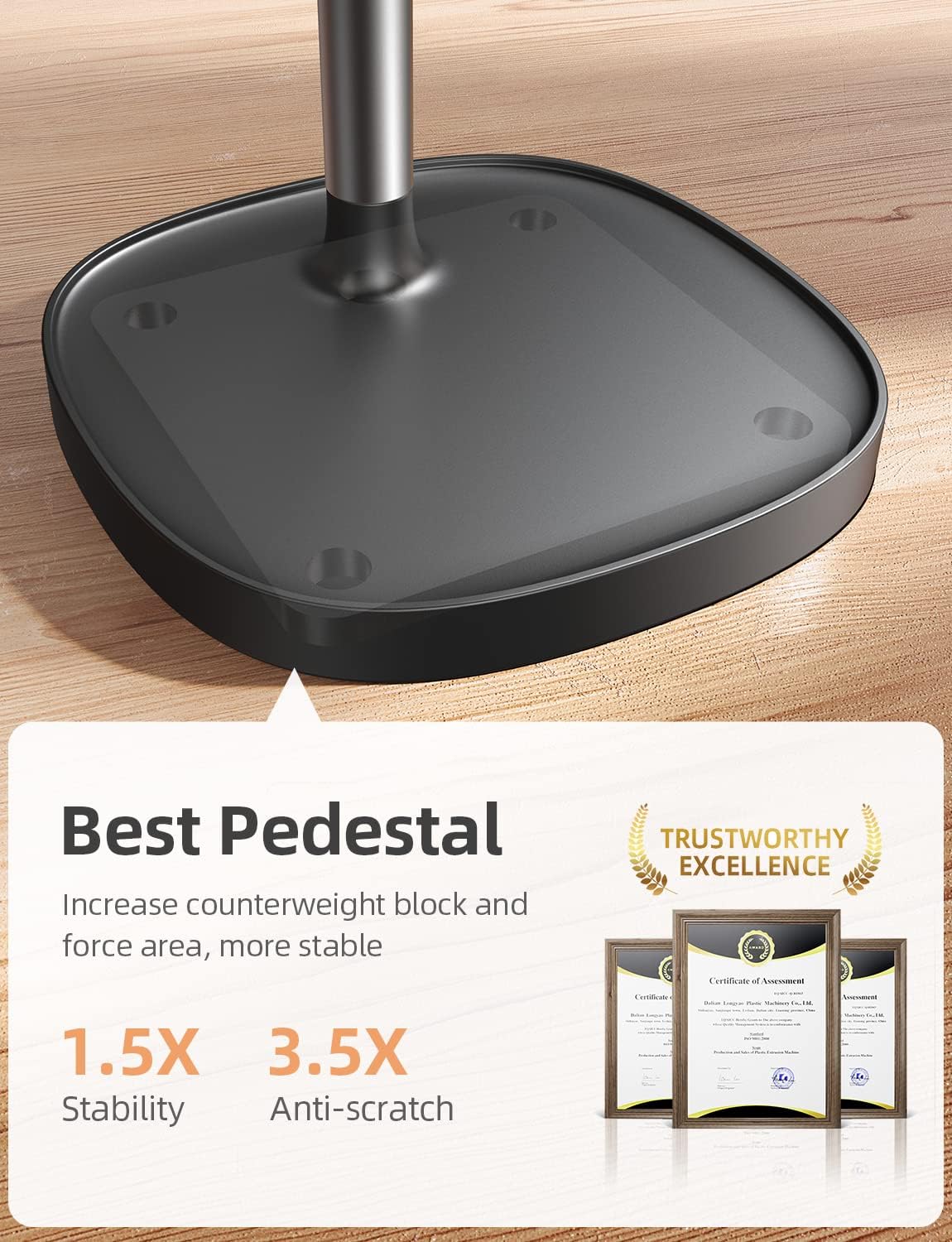 LISEN Adjustable Phone & Tablet Stand