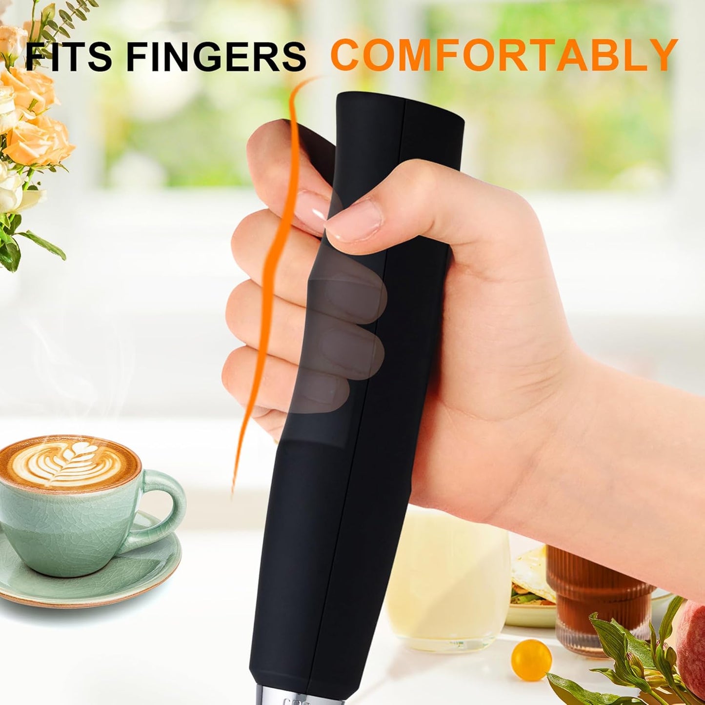 USWYKO Rechargeable Milk Frother Wand