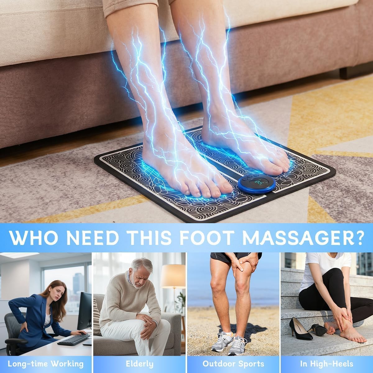 Pad Foot Massager