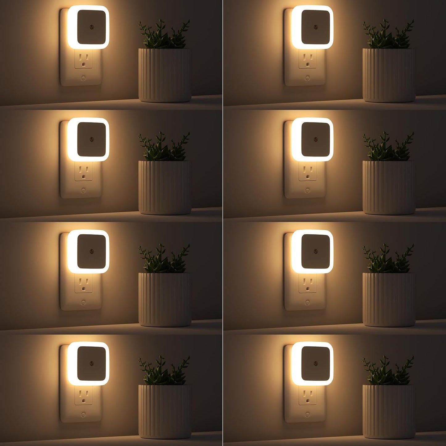 LED Plug-In Night Light (8-Pack)