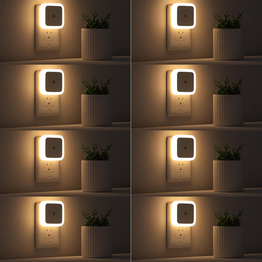 LED Plug-In Night Light (8-Pack)