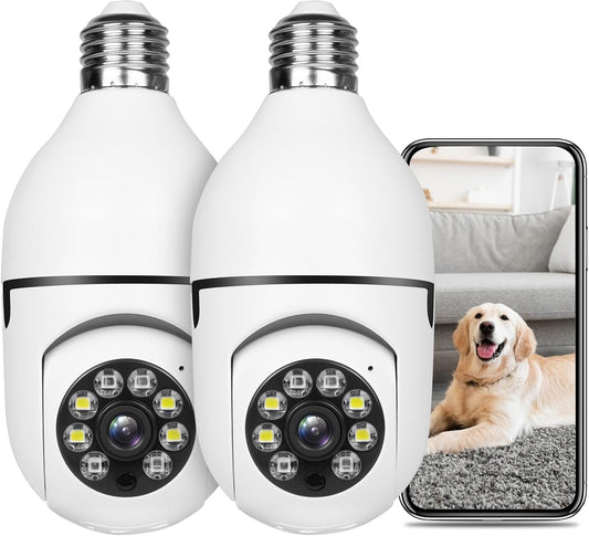 UPULTRA 360° Light Bulb Security Camera