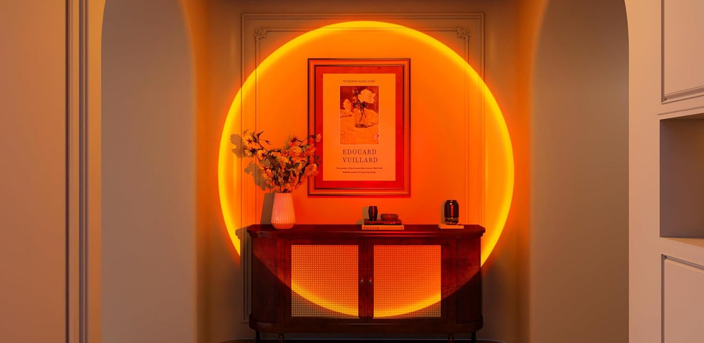 360° Rotating Sunset Projection Lamp