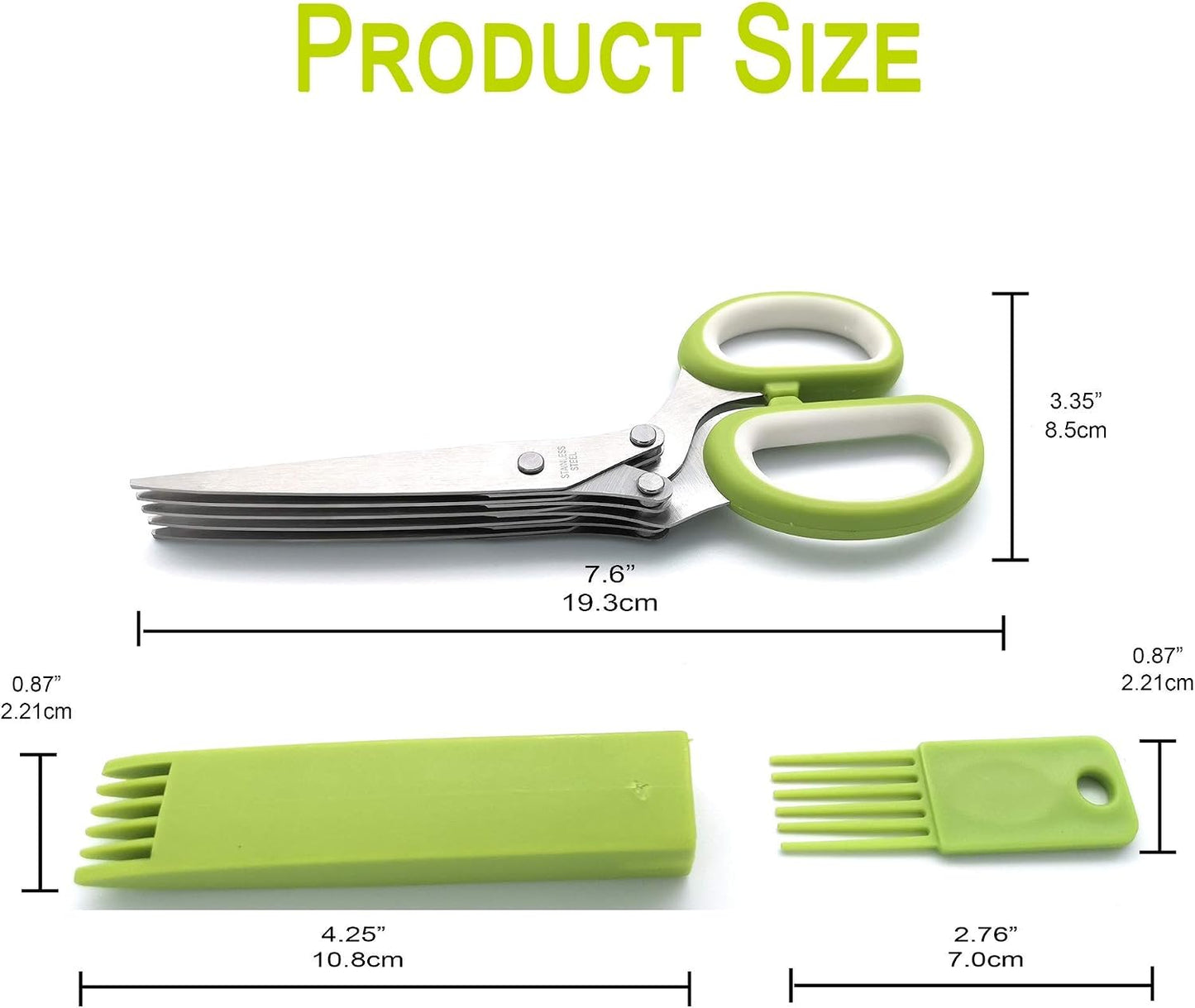 5-Layer Vegetable Scissors
