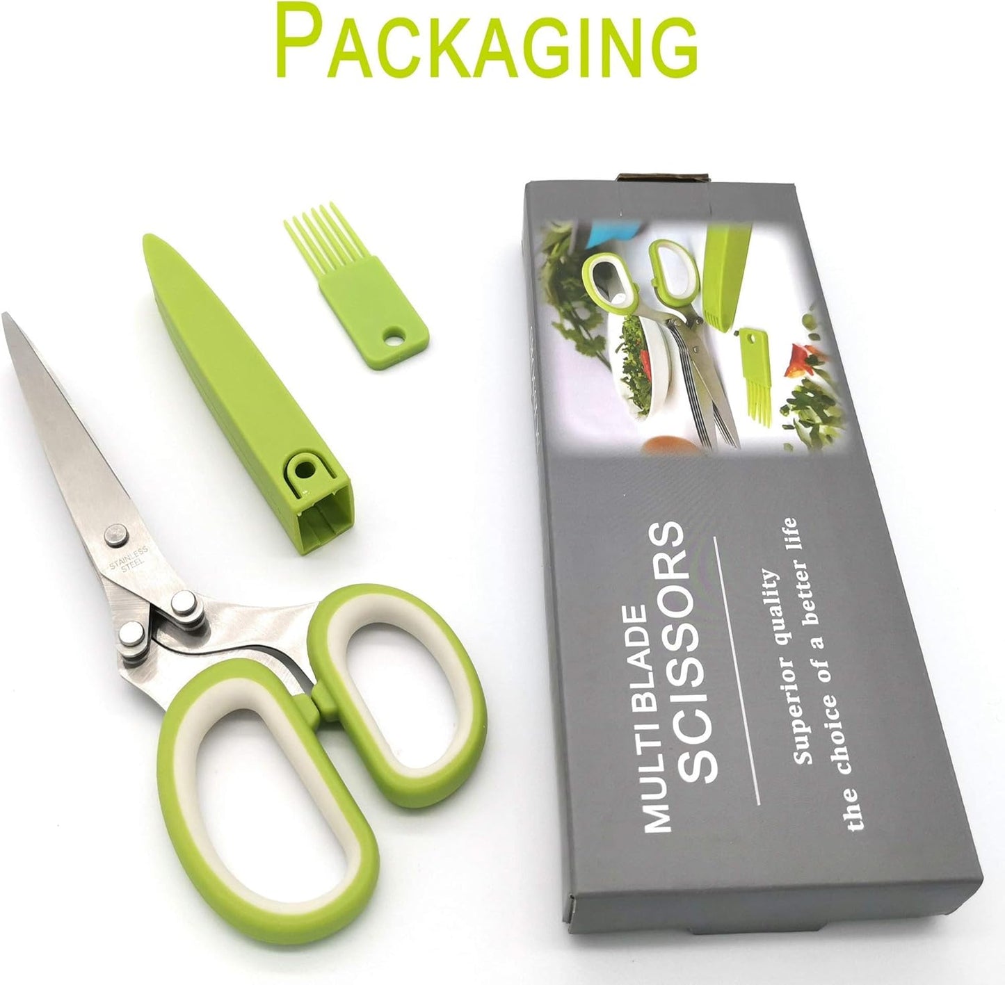 5-Layer Vegetable Scissors