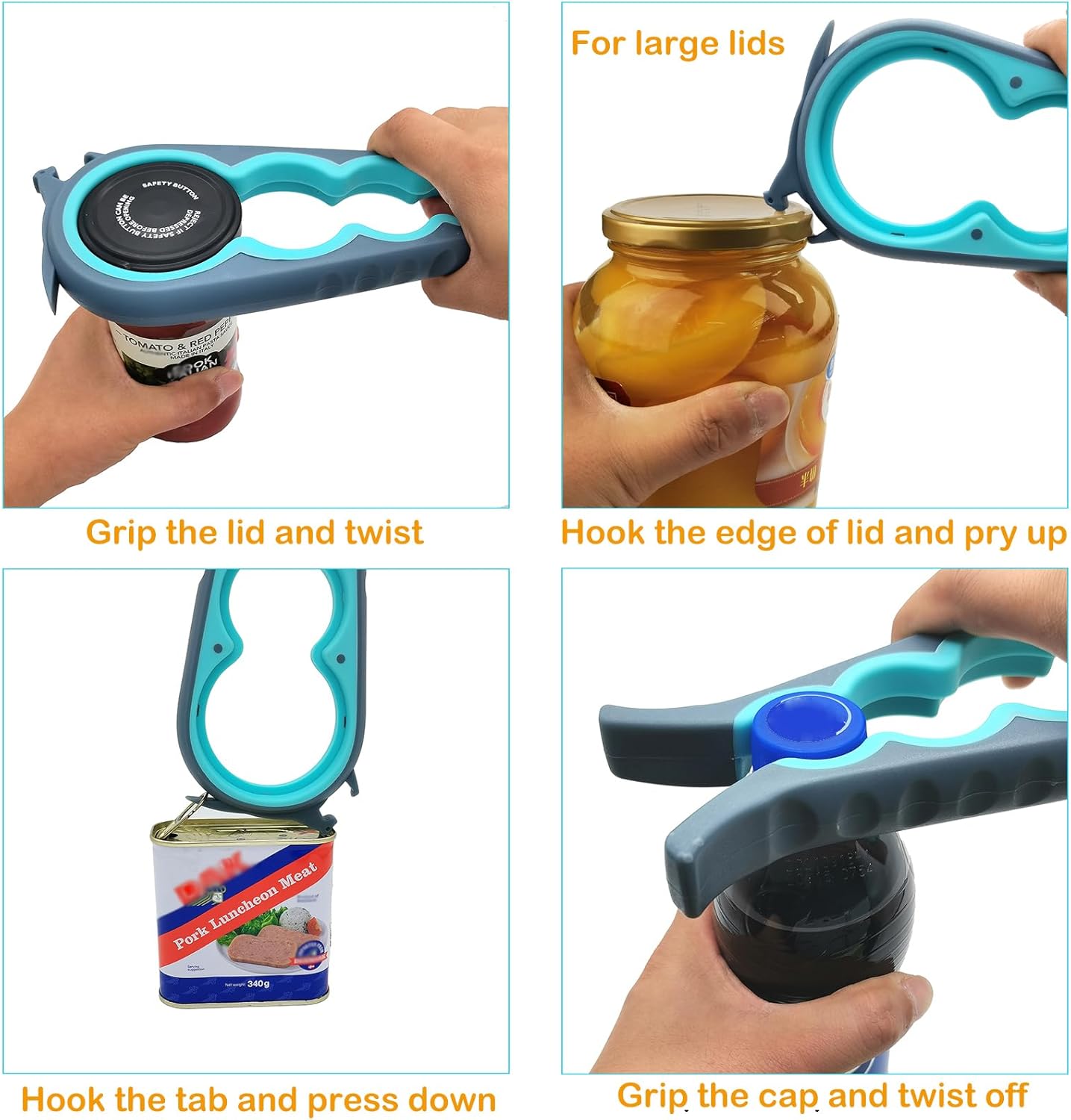 Otstar Adjustable Jar & Bottle Opener