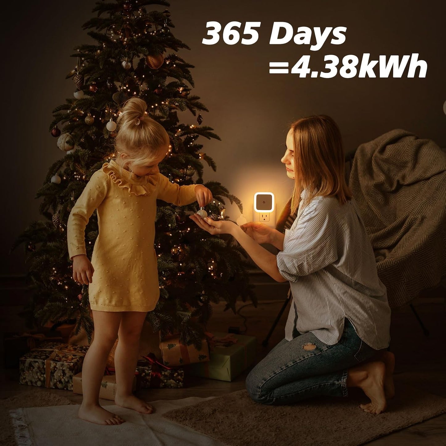 LED Plug-In Night Light (8-Pack)