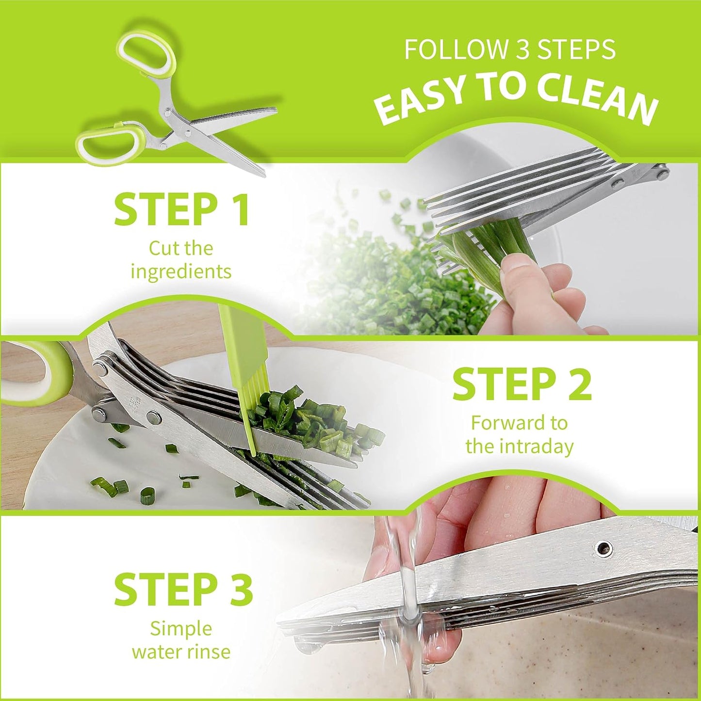 5-Layer Vegetable Scissors