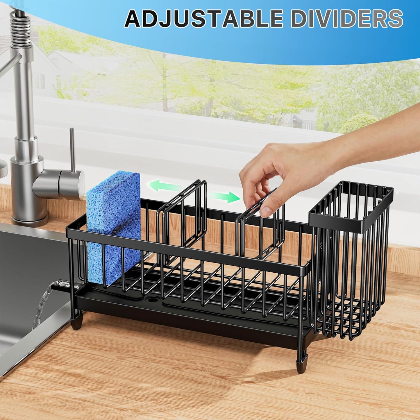 Premium Kitchen Sink Caddy Organizer