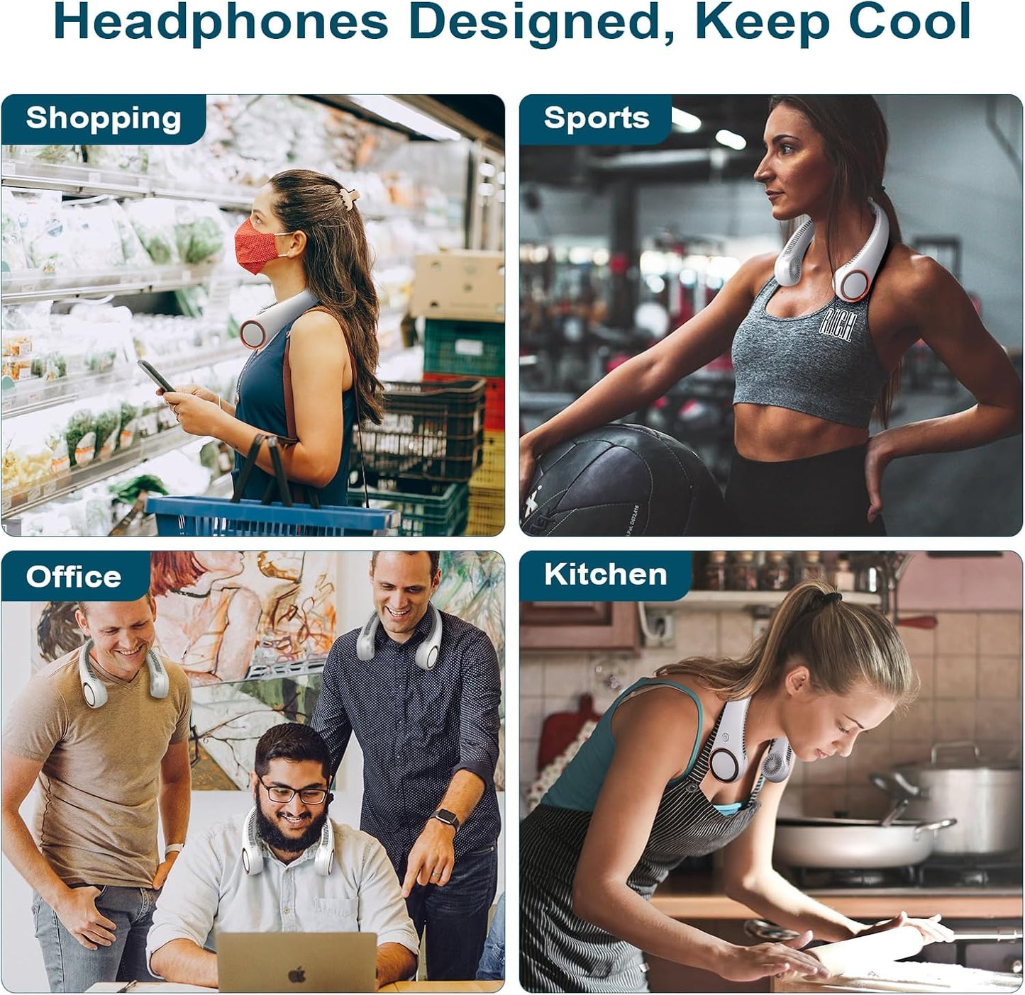 CIVPOWER Portable Neck Fan