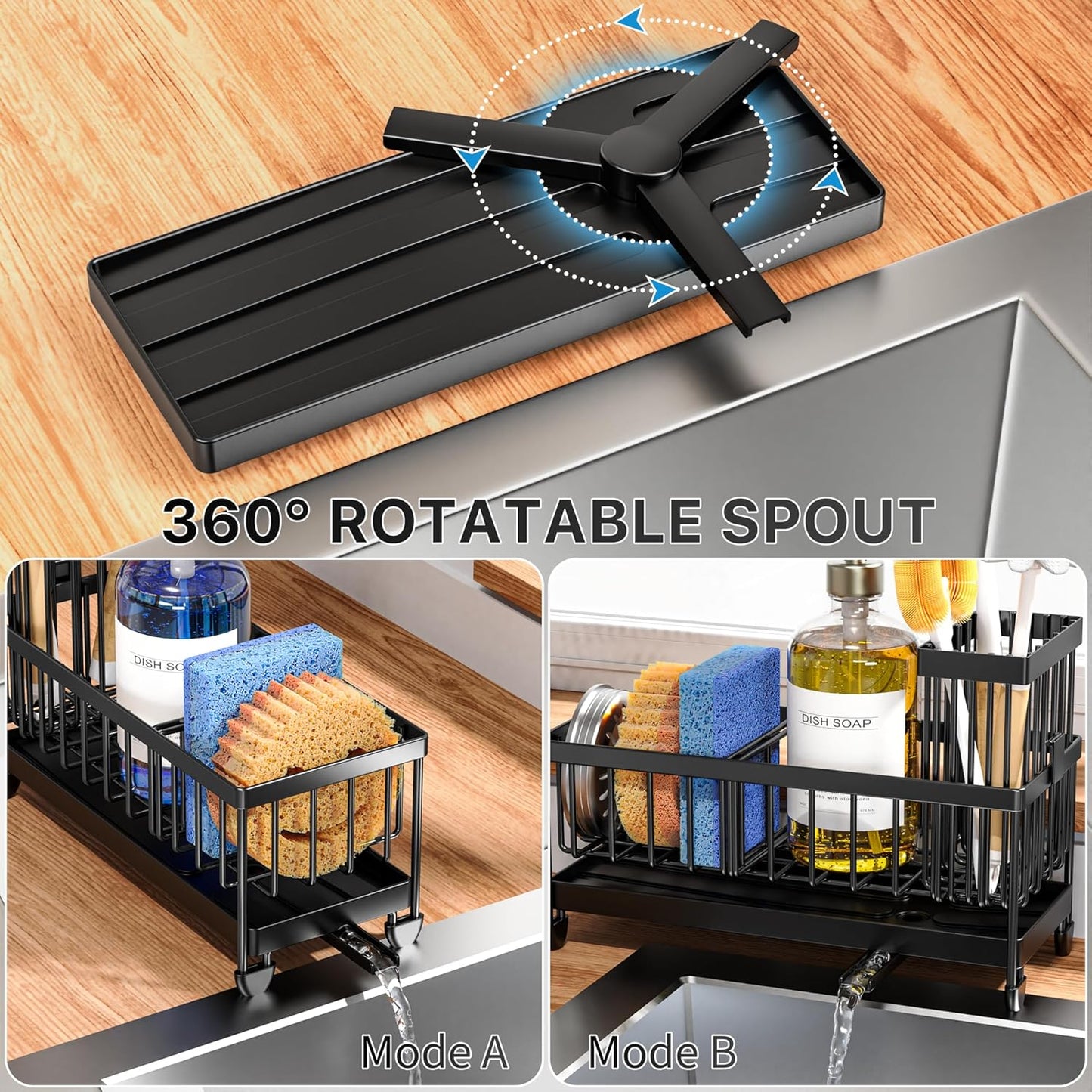 Premium Kitchen Sink Caddy Organizer