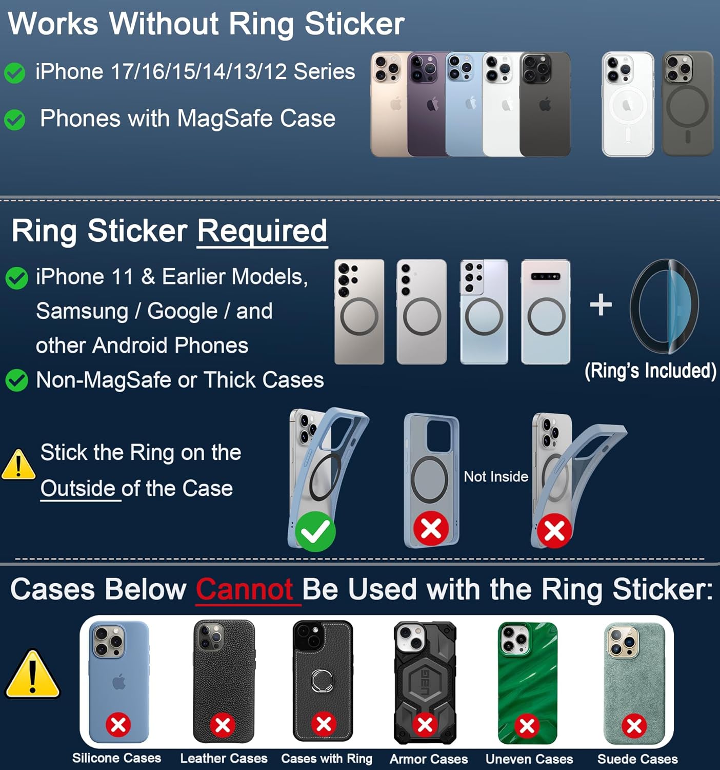 360° Magnetic Car Phone Holder