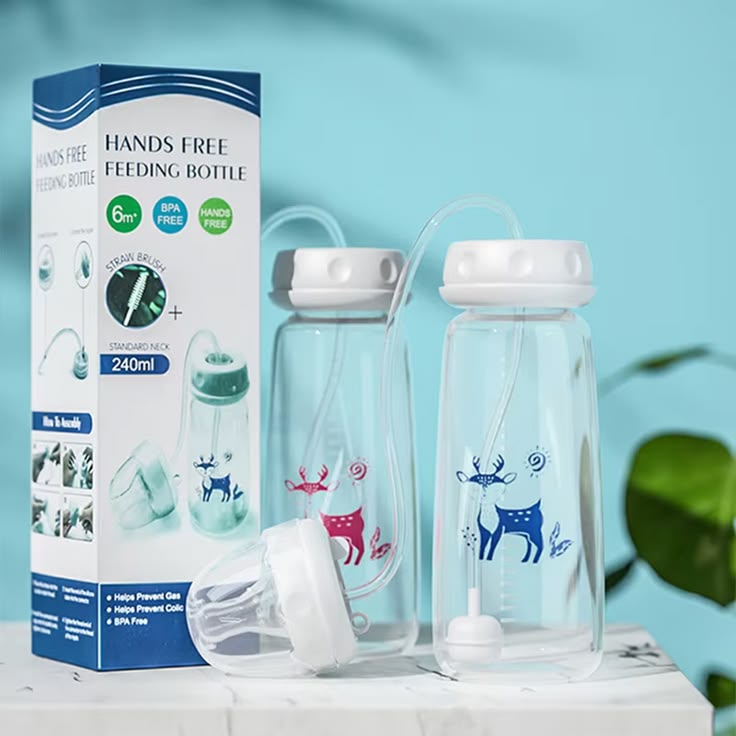 Hand free baby bottle - 240ml
