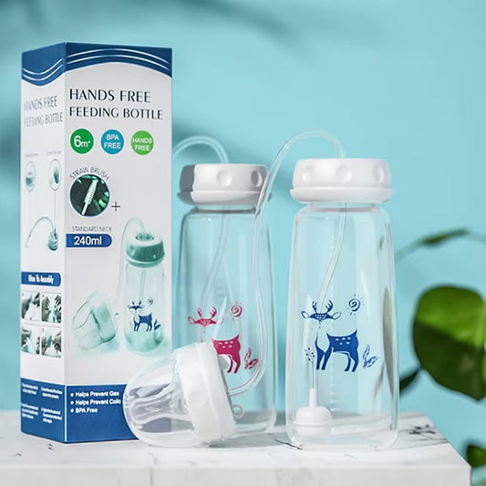Hand free baby bottle - 240ml