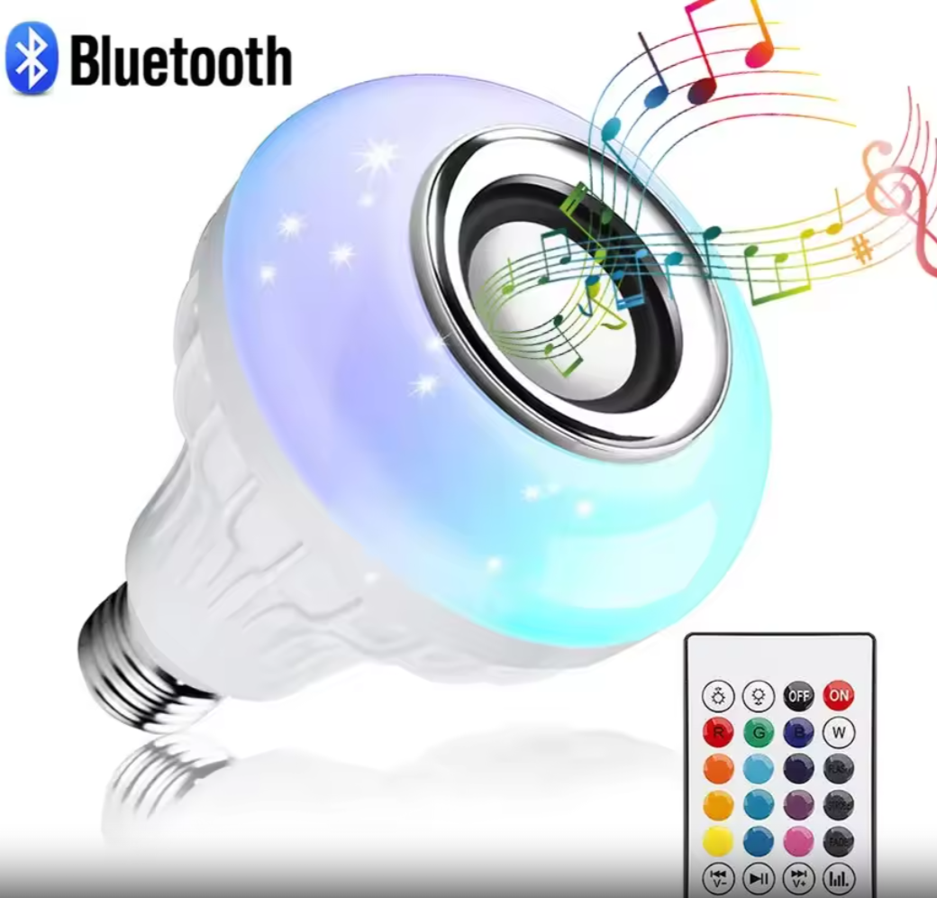RGB Bluetooth Speaker Bulb 🎶💡- 💥Clearance Sale 40% Off 🔥