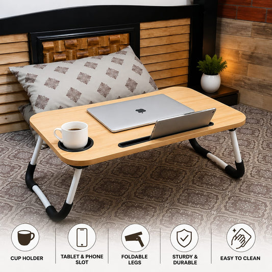 Portable Wooden Laptop Desk