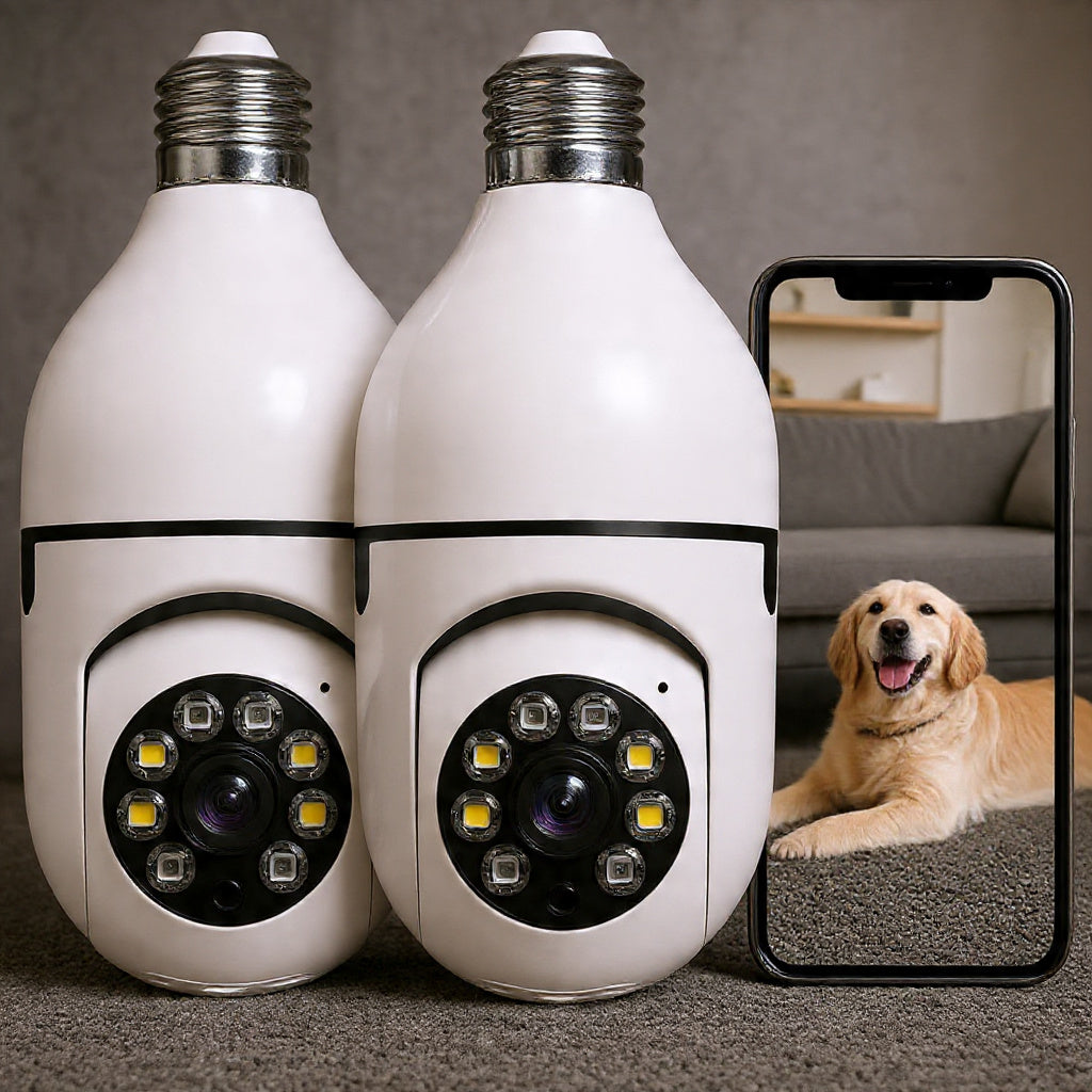 UPULTRA 360° Light Bulb Security Camera