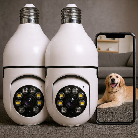 UPULTRA 360° Light Bulb Security Camera